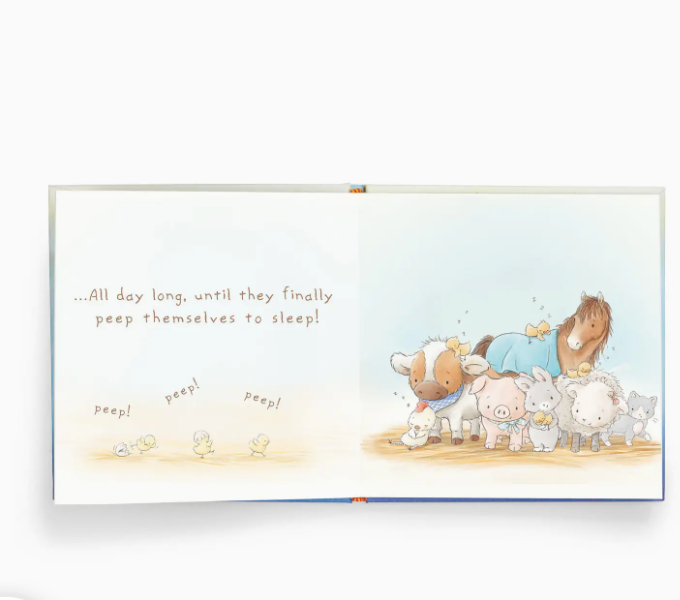 Who Says Peep Peep Board Book